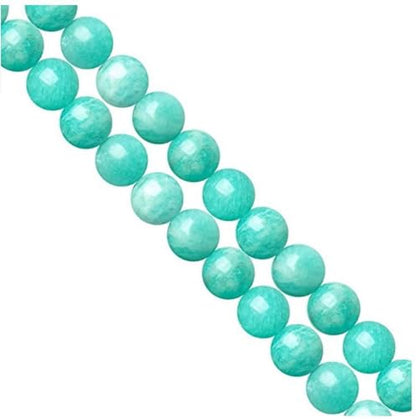 180pcs Adabele Natural Grade A Brazil Amazonite Healing Gemstone 4mm Small Round Beads Gem Stone Spacer for DIY Craft Jewelry Making GE8 (178 Count)