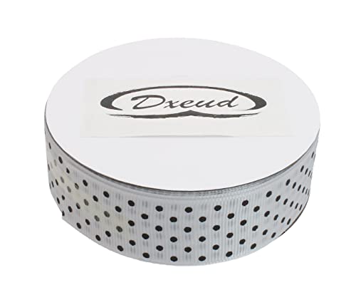 Polka Dot Grosgrain Ribbon 25 Yard Each Roll 100% Polyester