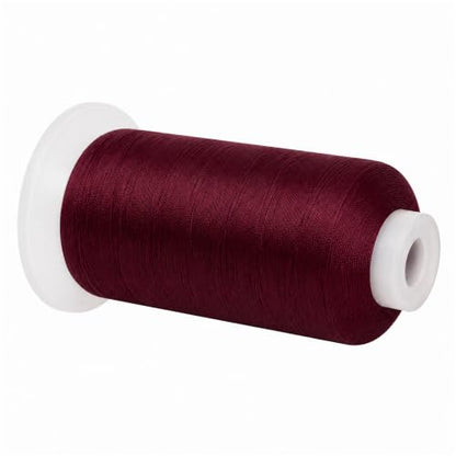 Burgundy Tex 90 Polyester Heavy Duty Thread for Upholstery
