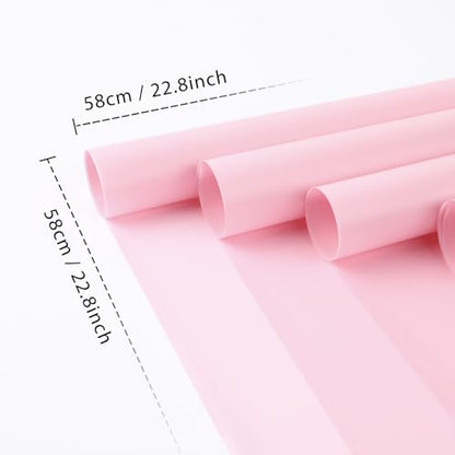 20 Sheets Flower Waterproof Wrapping Paper (20 Count)