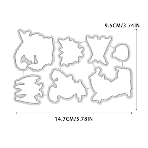 Halloween Clear Silicone stampReusable Stamp with Pumpkins