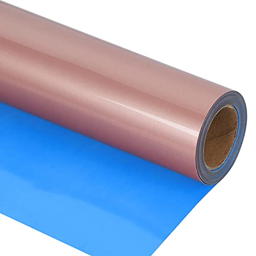 Heat Transfer Vinyl Rose Golden Iron on Vinyl (8 Foot)