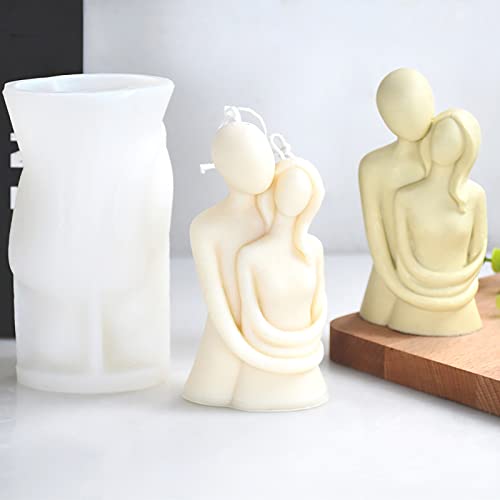Girl Body Resin Couple Candle Mold