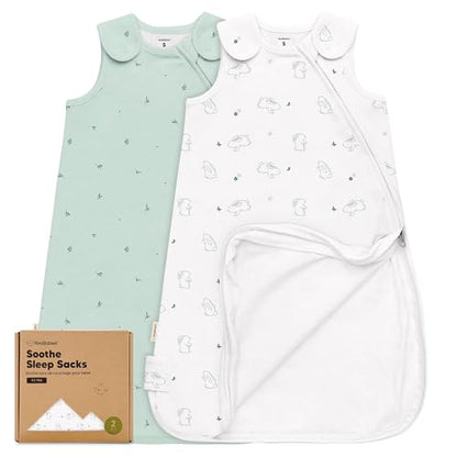 2 Pack Organic Baby Sleep Sacks
