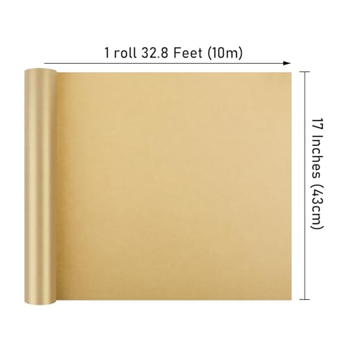 Gold Matte Wrapping Paper (46.58 Sq Ft)
