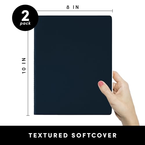 Soft Cover Blank Journal Notebook (2 Count)