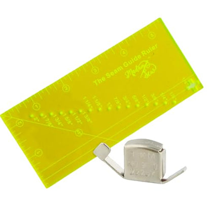 Seam Allowance Ruler & Magnetic Seam Guide for Sewing Machine