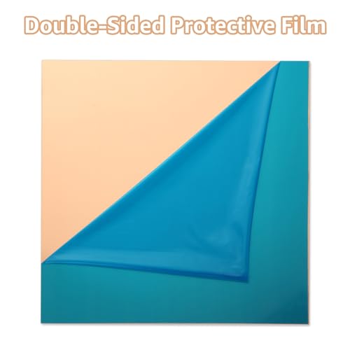 2PCS Pure Copper Sheet 12”x 12”x 0.02”