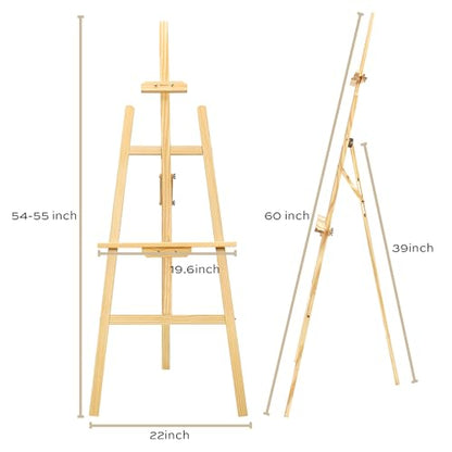 Wooden Easel Stand for Painting