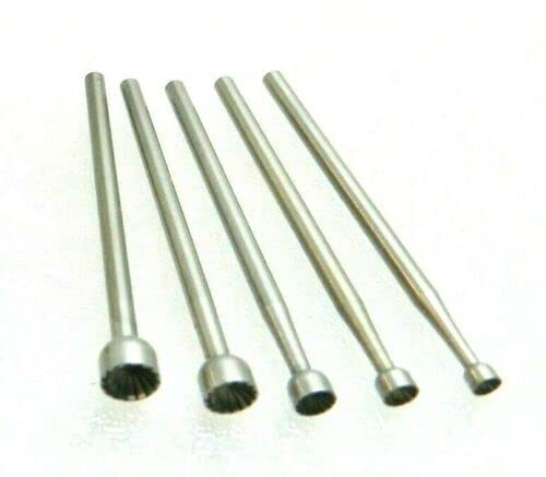 Wire Rounding Bur Set of 6 Sizes Wire Rounder for 22