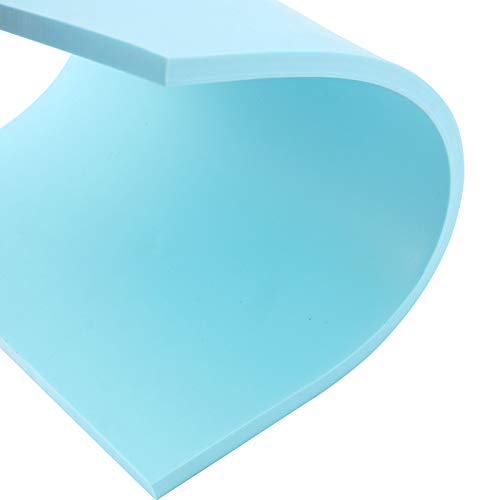 20 PCS 4 x 6 Inch Blue Rubber Stamp Carving Blocks (20 Count)