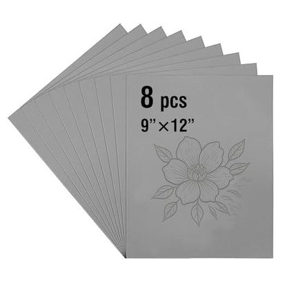 8 Pcs 9x12 Soft Linoleum Carving Block