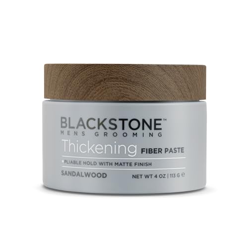 Men's Grooming Thickening Fiber Paste Gel for Hair Styling (4 Ounce)