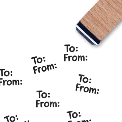 from to Rubber Stamp