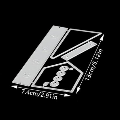 Cutting Dies Metal Stencils Scrapbooking Tools DIY Embossing Template for Paper Card Making Album Arts Crafts Supplies