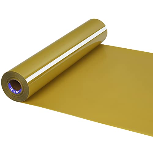 HTV Iron on Vinyl 12Inch by 12ft Roll HTV Heat Transfer Vinyl for T