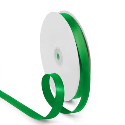 5 8 Inch 100 Yards Satin Ribbon Green