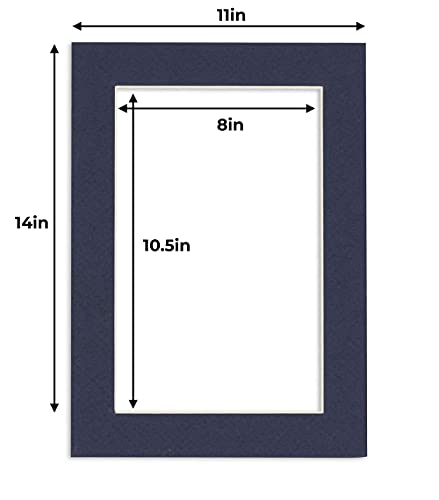 11x14 Mat for 8.5x11 Photo (10 Count)