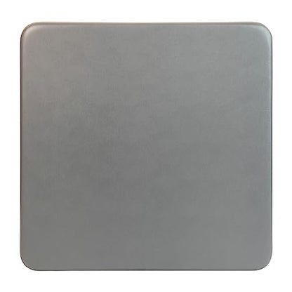 Gray 33.5" Square Folding Table