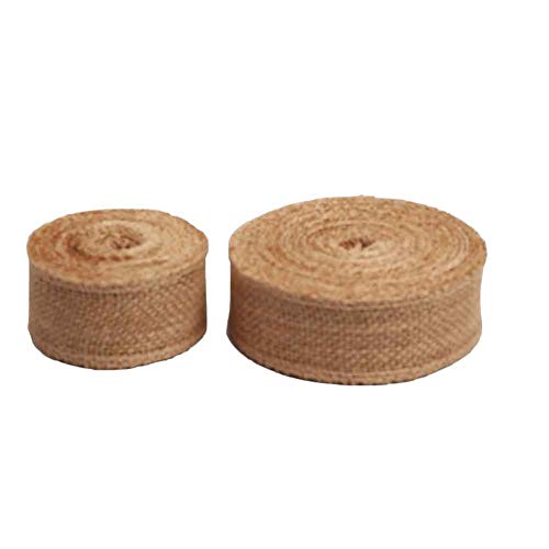 3 Pack Burlap Ribbon 90' in Total