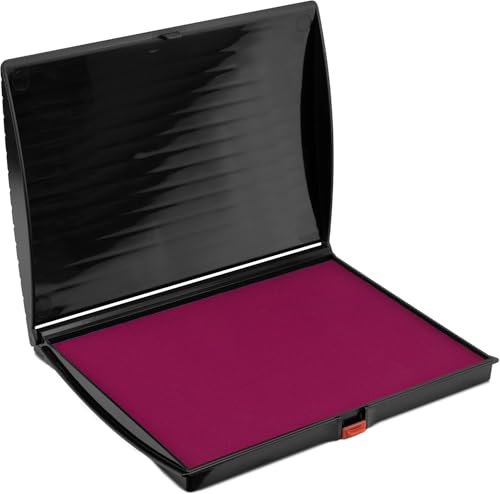 Large Premium Magenta Purple Ink Stamp Pad