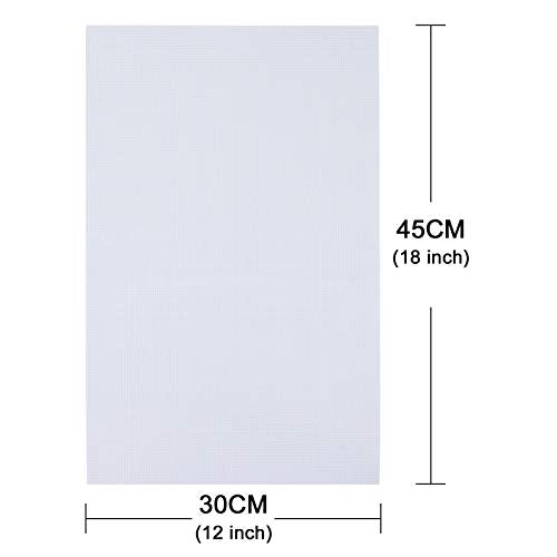 6pcs Aida Cloth 14 Count Cross Stitch Fabric (6 Count)