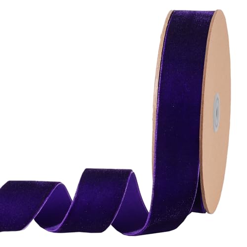 Purple Velvet Ribbon