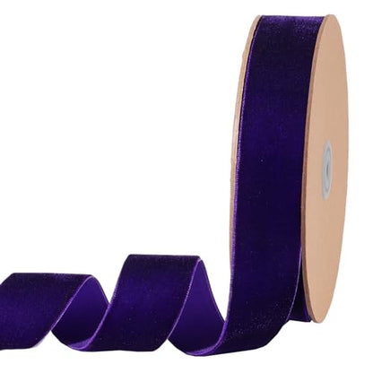 Purple Velvet Ribbon
