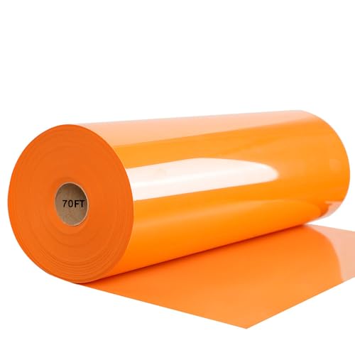 Orange HTV Heat Transfer Vinyl Rolls (70 Foot)