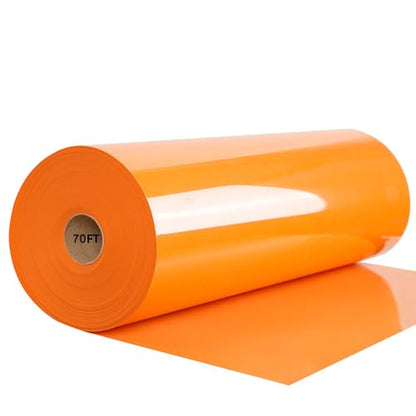 Orange HTV Heat Transfer Vinyl Rolls (70 Foot)
