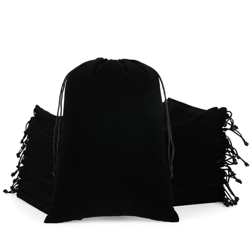 50Pcs Velvet Gift Bags (36.5086 Ounce)