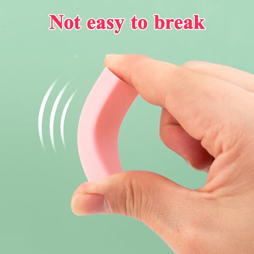 4+1 Pack Rubber Pink Erasers Sliding Retractable Eraser (5 Count)