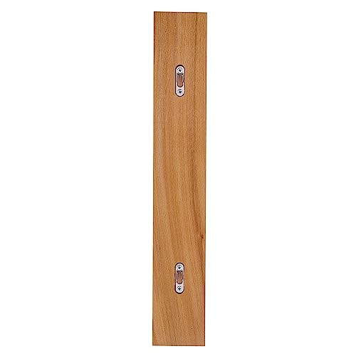 Steel Scoreboard Nailed on a Beech Board with Magnetic Score Keepers for Cornhole and Other Games