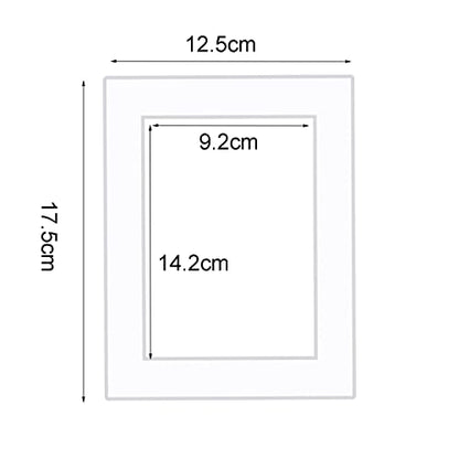 5x7 Picture Mats for 4x6 Photos