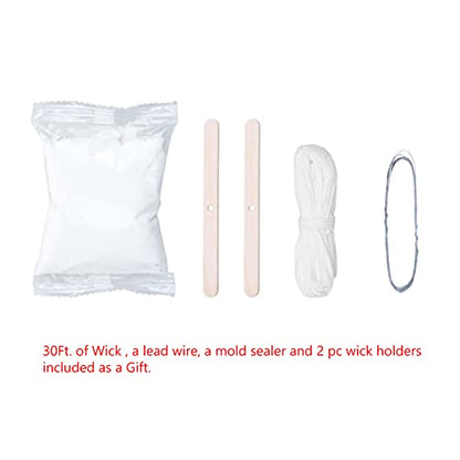 2PCS Pillar Candle Mold (2 Count)