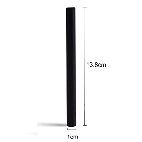 Black Large Sealing Wax Sticks for Hot Melting Glue Gun (12 Count)