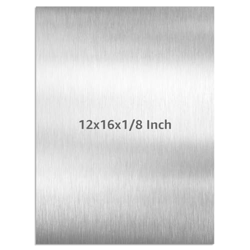 6061 T651 Aluminum Sheet Metal 12" x 16" x 1
