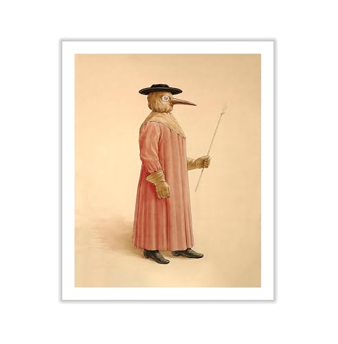 Vintage Plague Doctor Canvas
