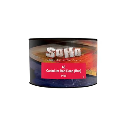Oil Paint Cadmium Red Deep Hue (14.54 Fl Oz)