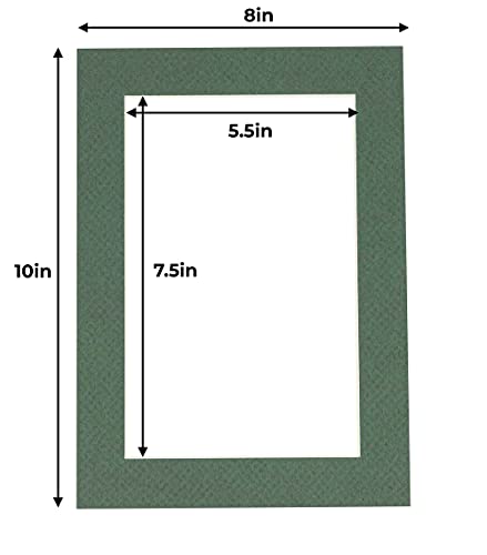 8x10 Mat for 6x8 Photo (10 Count)
