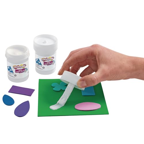 Tacky Craft Glue Jars with Brush Applicators (12 Count)