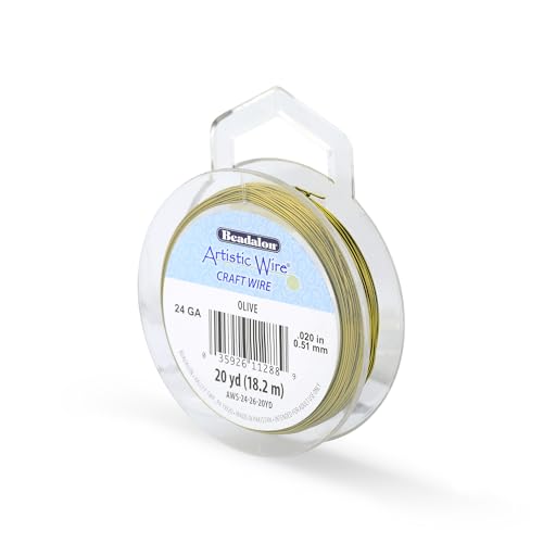 24 Gauge Tarnish Resistant Colored Copper Craft Jewelry Wrapping Wire