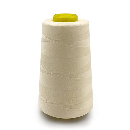 4 Cones of 3000 Yards Each Spool Thread for All Purpose (36000 Foot)