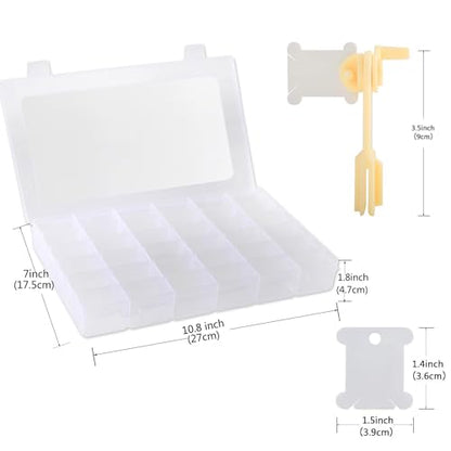 Embroidery Floss Organizer Box Tools