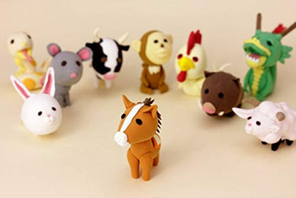 DAISO Soft Clay Lightweight Fluffy Packs