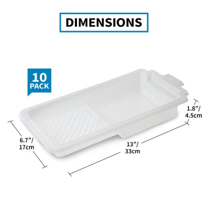 PD 4 Inch Paint Tray Liners (10 Count)