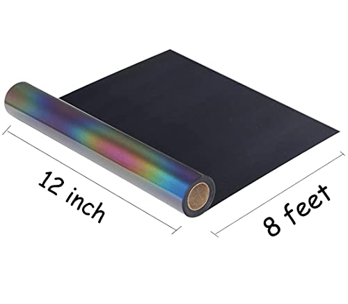 Reflective Rainbow HTV Rolls Heat Transfer Vinyl