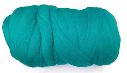 Colored Natural Wool roving (16 Ounce)