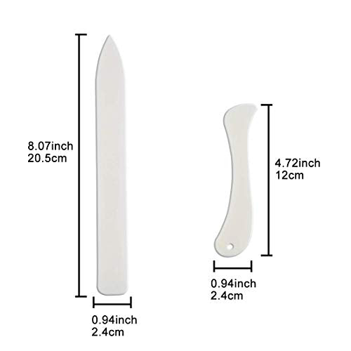 Bone Folder Tool for Paper Crafting Plastic Folding Bone Tool Scoring Tool