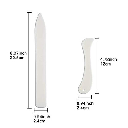 Bone Folder Tool for Paper Crafting Plastic Folding Bone Tool Scoring Tool